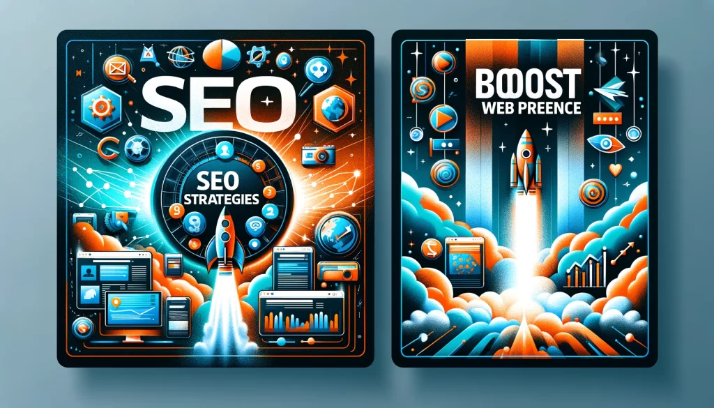A set of posters to boost your website's SEO.