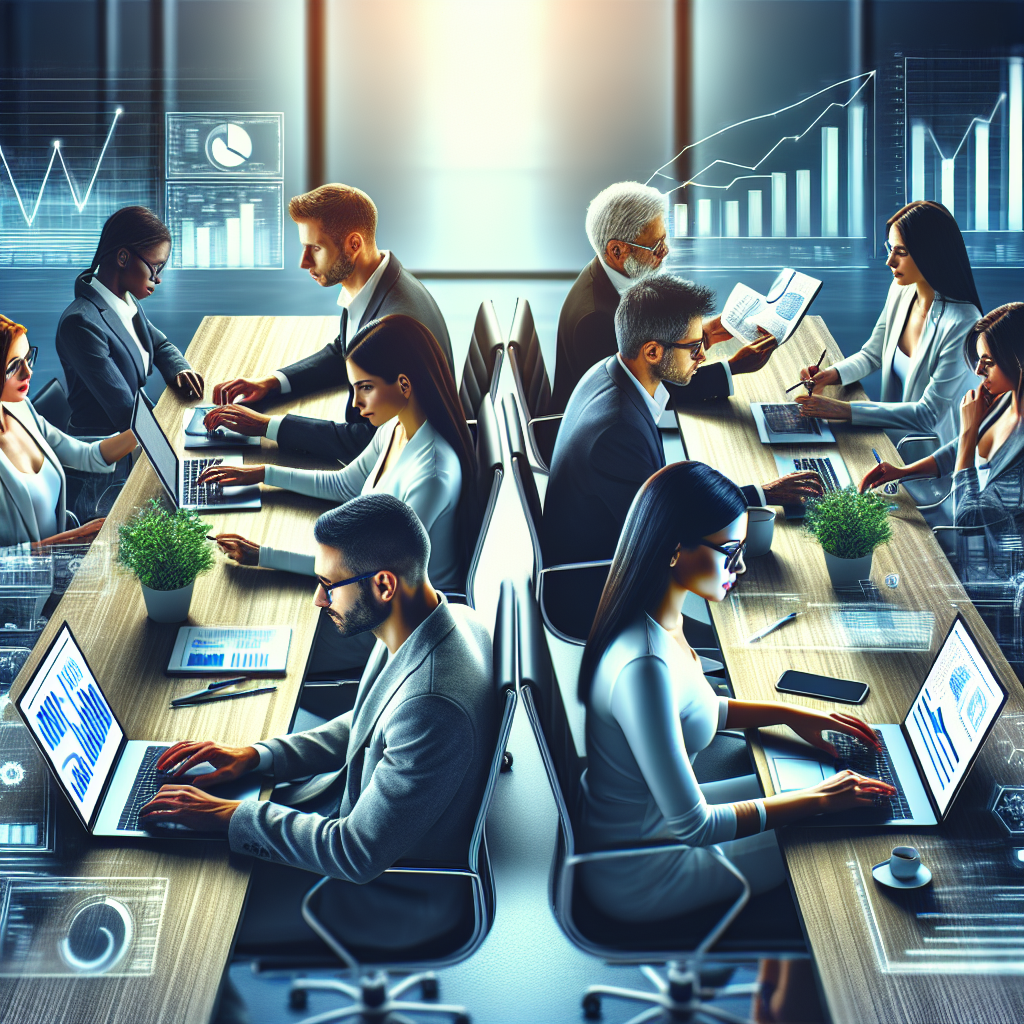 SEO and PPC teams working together with shared analytics and performance metrics